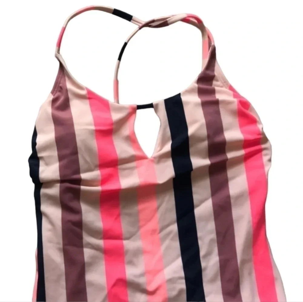 Xhilaration Striped Swimsuit (Size M)